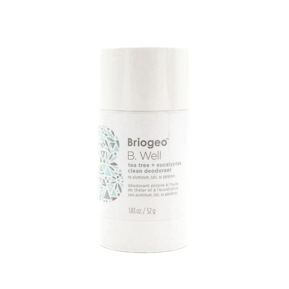 Briogeo B. Well - Tea Tree + Eucalyptus Clean Deodorant. 1.83 oz. Factory Sealed